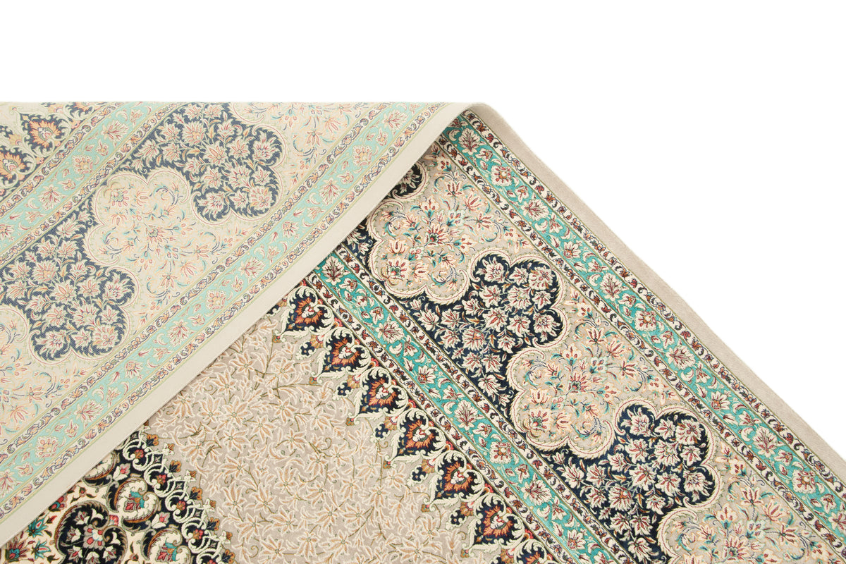 Rechteck Teppich Ghom Design in Grau von Hadorn™ - Lifestyle Image