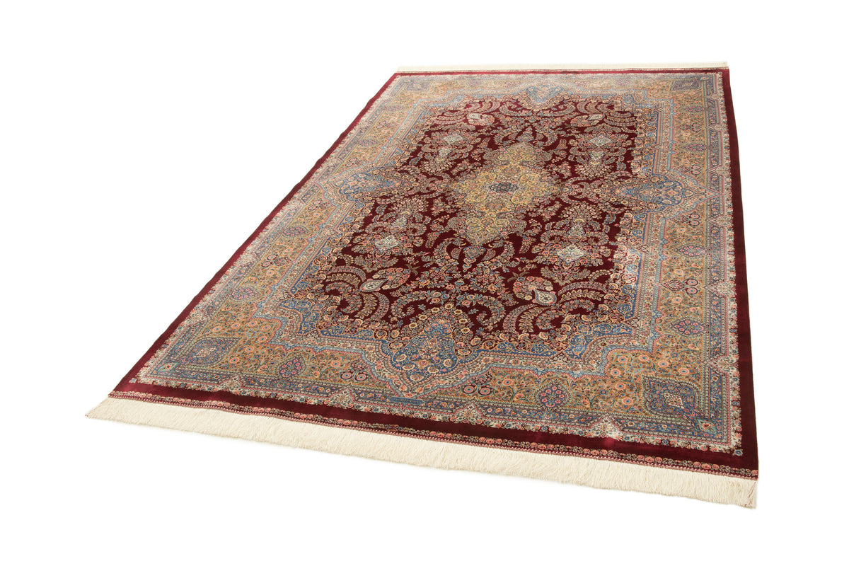 Rechteck Teppich Ghom Design in Rot von Hadorn™ - Lifestyle Image
