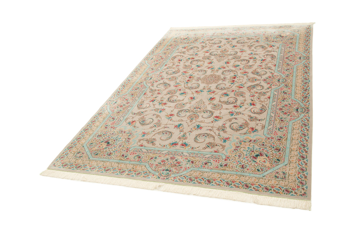 Rechteck Teppich Ghom Design in Grau von Hadorn™ - Lifestyle Image