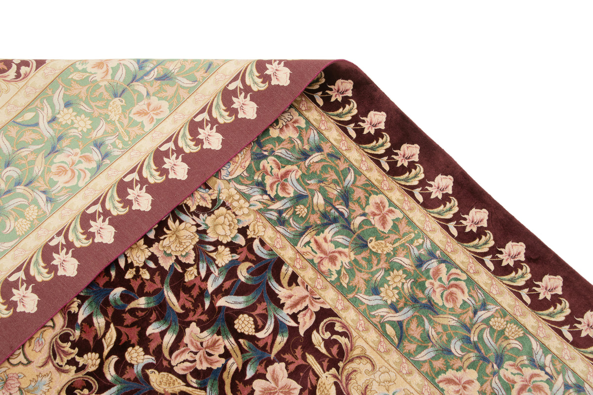 Rechteck Teppich Ghom Design in Lila von Hadorn™ - Lifestyle Image