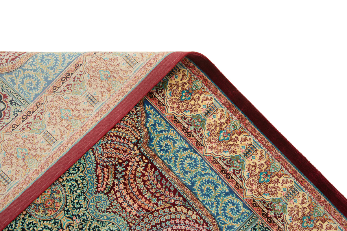 Rechteck Teppich Ghom Design in Rot von Hadorn™ - Lifestyle Image