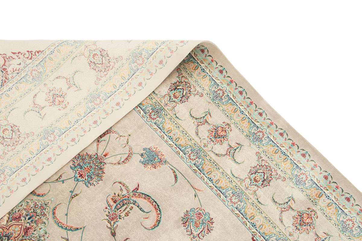 Rechteck Teppich Ghom Design in Grau von Hadorn™ - Lifestyle Image