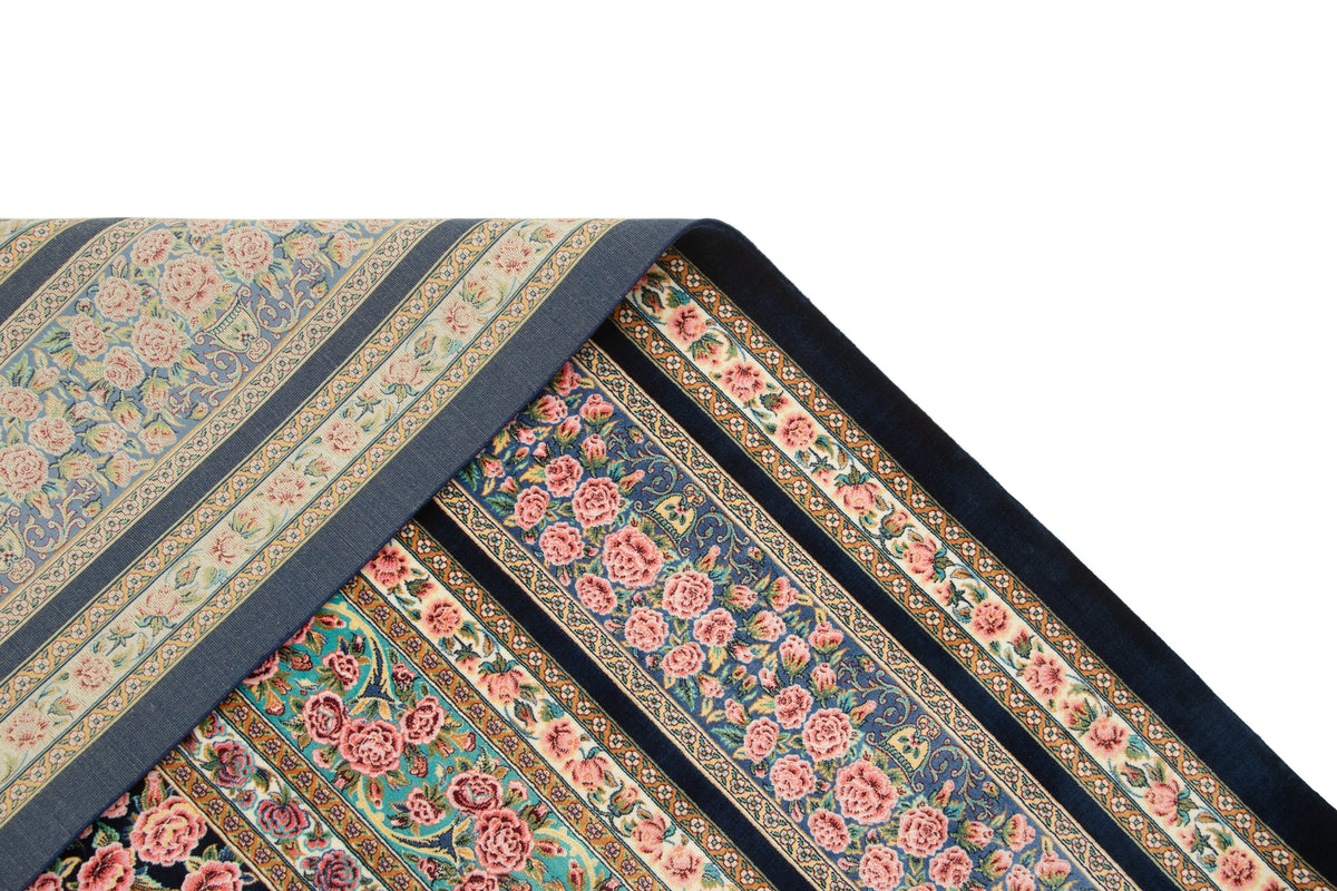 Rechteck Teppich Ghom Design in Rosa von Hadorn™ - Lifestyle Image