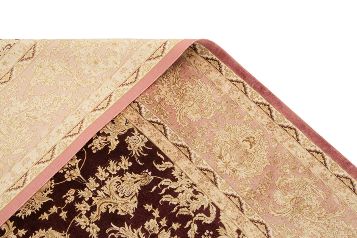 Rechteck Teppich Ghom Design in Lila von Hadorn™ - Lifestyle Image