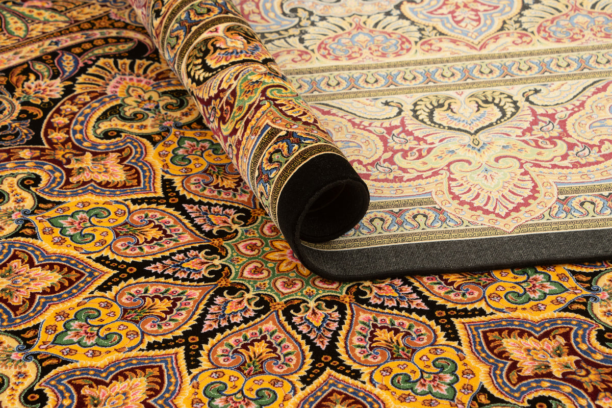 Rechteck Teppich Ghom Design in Mehrfarbig von Hadorn™ - Lifestyle Image