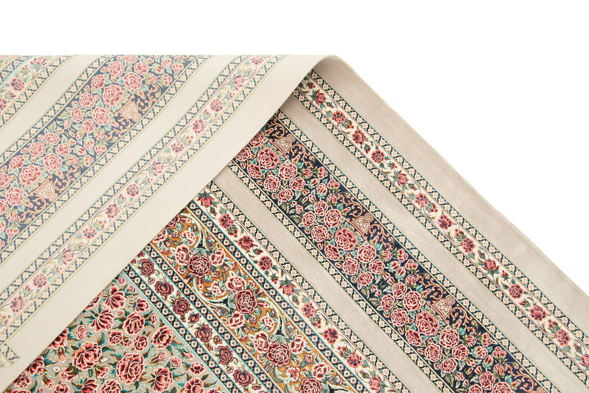 Rechteck Teppich Ghom Design in Grau von Hadorn™ - Lifestyle Image
