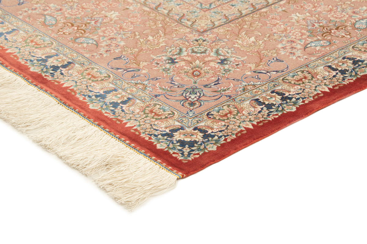 Rechteck Teppich Ghom Design in Orange von Hadorn™ - Lifestyle Image