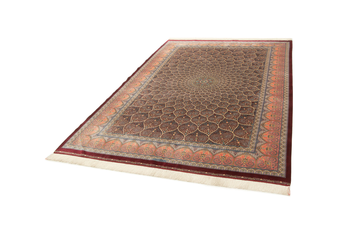 Rechteck Teppich Ghom Design in Rot von Hadorn™ - Lifestyle Image