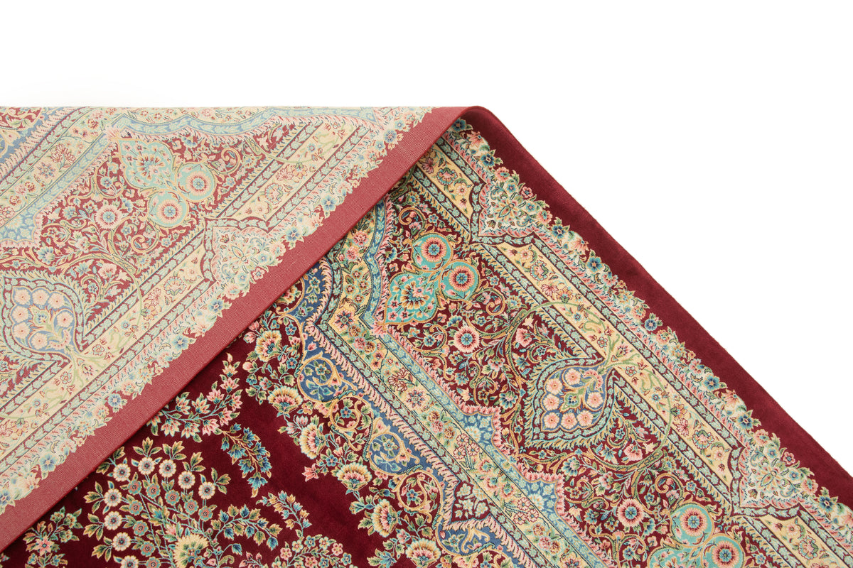 Rechteck Teppich Ghom Design in Rot von Hadorn™ - Lifestyle Image