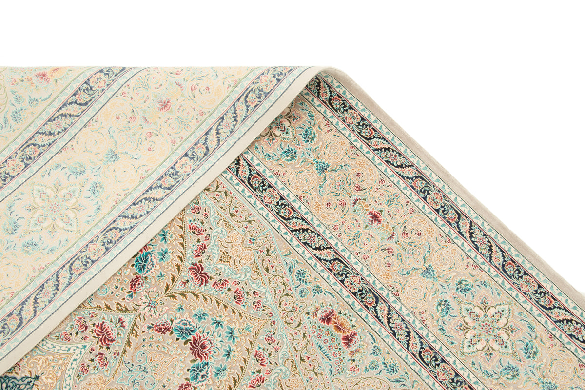 Rechteck Teppich Ghom Design in Grau von Hadorn™ - Lifestyle Image