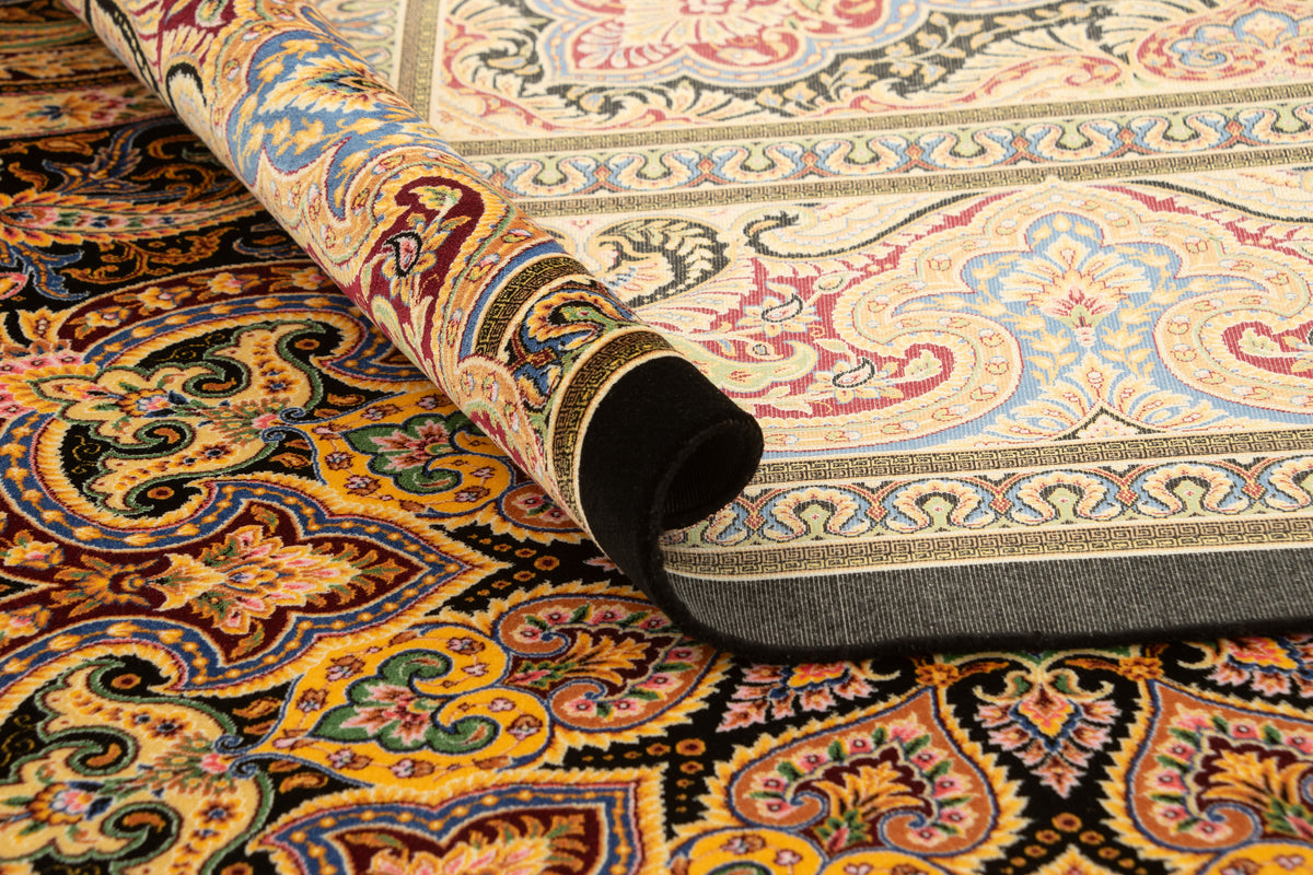 Rechteck Teppich Ghom Design in Mehrfarbig von Hadorn™ - Lifestyle Image