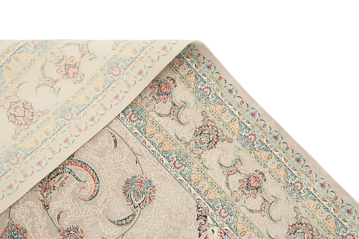 Rechteck Teppich Ghom Design in Grau von Hadorn™ - Lifestyle Image
