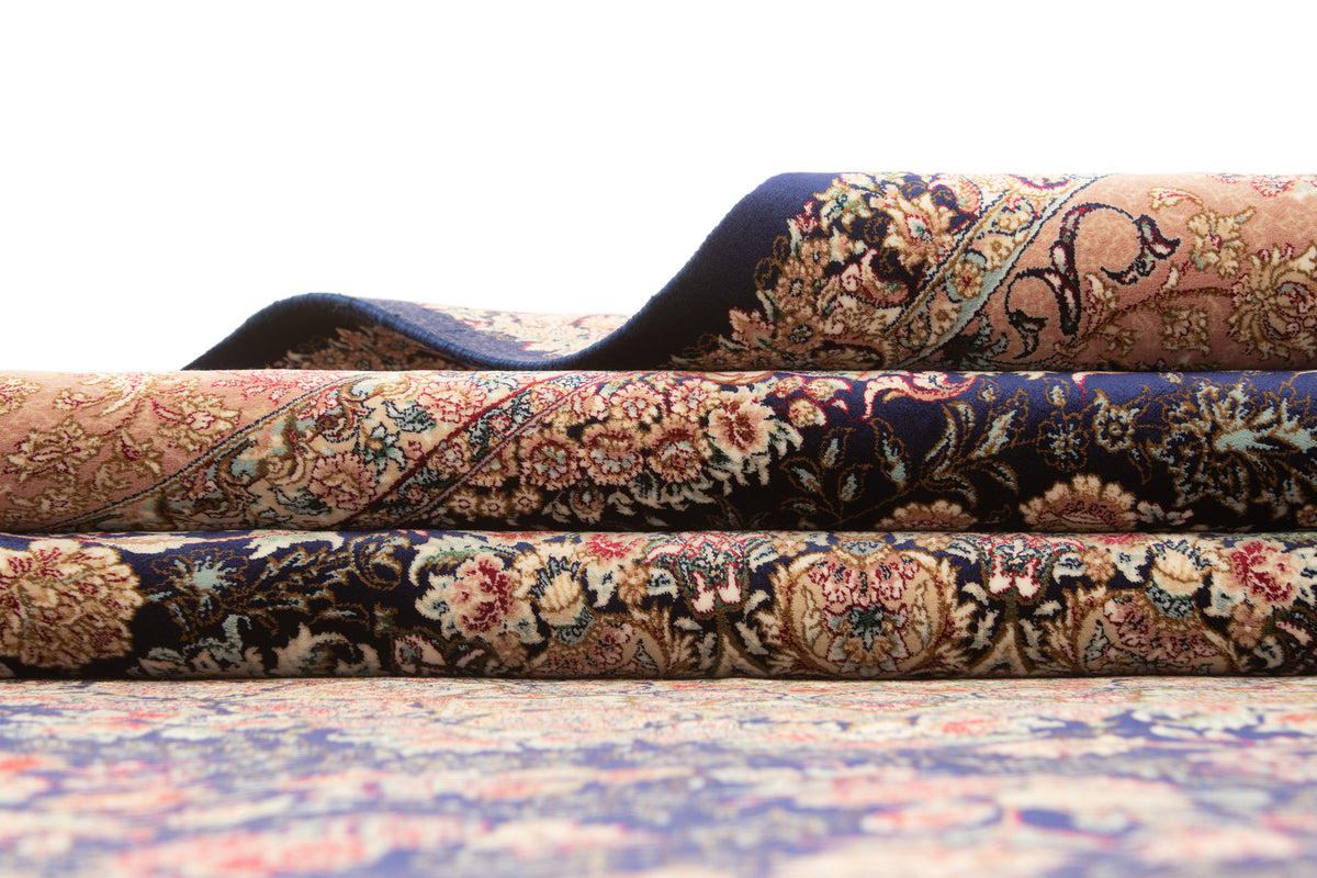 Rechteck Teppich Ghom Design in Rosa von Hadorn™ - Lifestyle Image