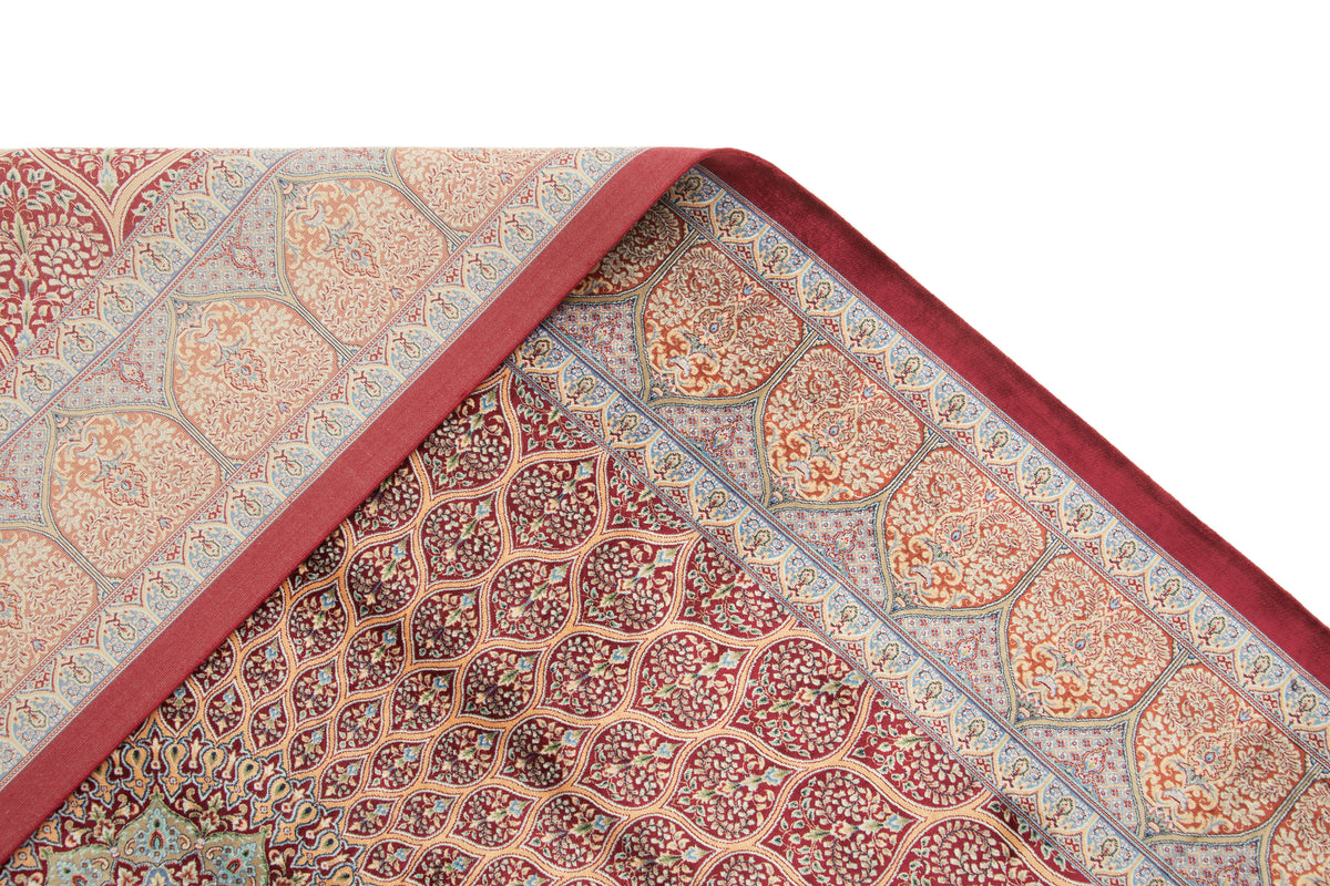 Rechteck Teppich Ghom Design in Rot von Hadorn™ - Lifestyle Image
