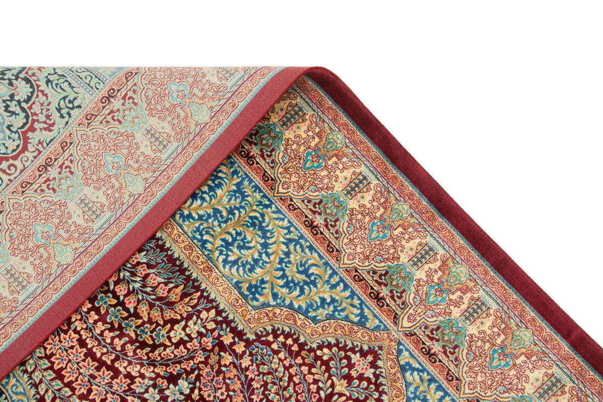 Rechteck Teppich Ghom Design in Rot von Hadorn™ - Lifestyle Image