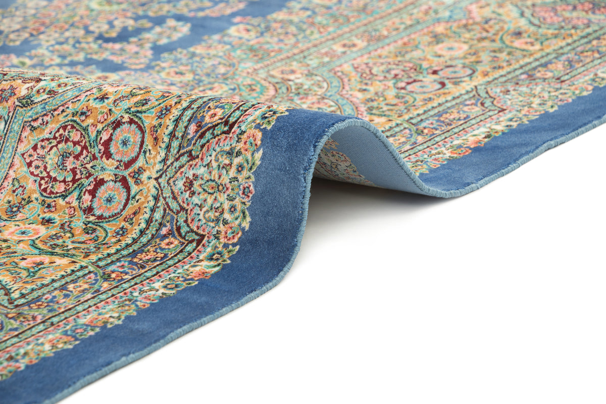 Rechteck Teppich Ghom Design in Beige von Hadorn™ - Lifestyle Image