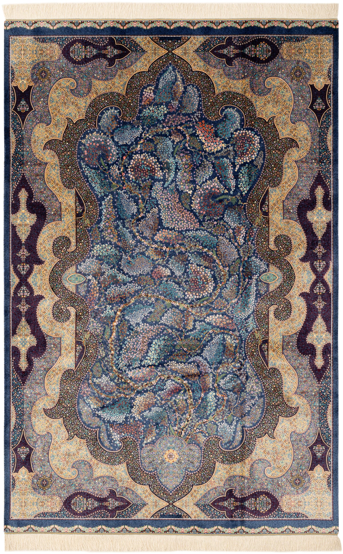Rechteck Teppich Ghom Design in Mehrfarbig von Hadorn™ - Lifestyle Image