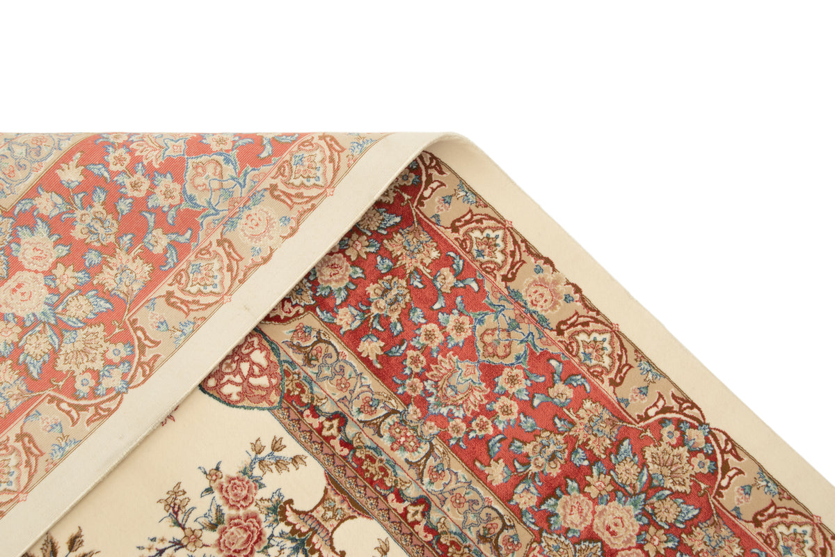 Rechteck Teppich Ghom Design in Creme von Hadorn™ - Lifestyle Image