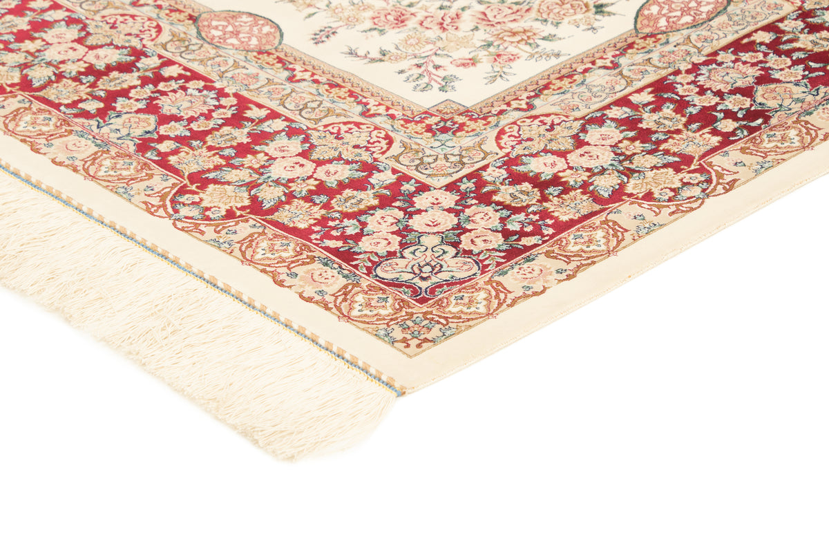 Rechteck Teppich Ghom Design in Creme von Hadorn™ - Lifestyle Image