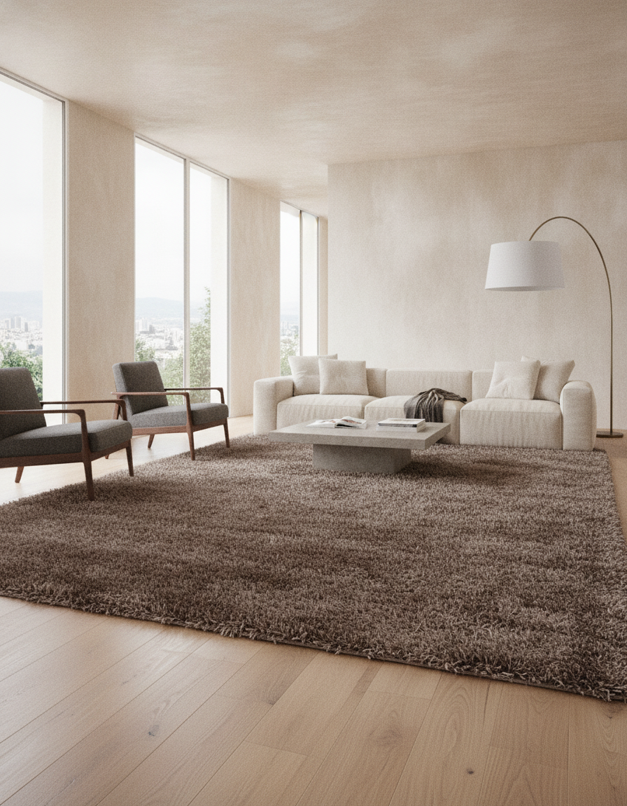 244 x 155 Luxe Solid Shag