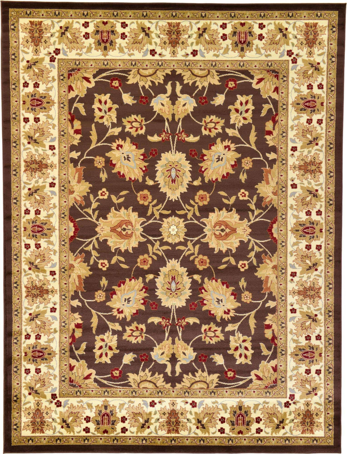 Rechteck Teppich Classic Agra in Braun von Hadorn™ - Lifestyle Image