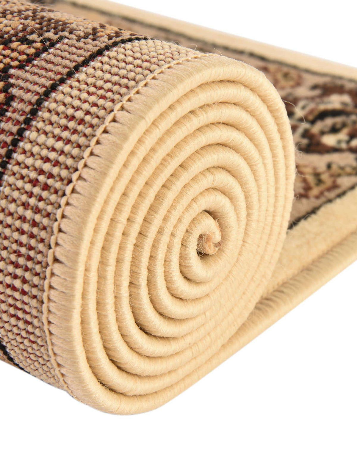 Rechteck Teppich Kashan Design in Elfenbein von Hadorn™ - Lifestyle Image