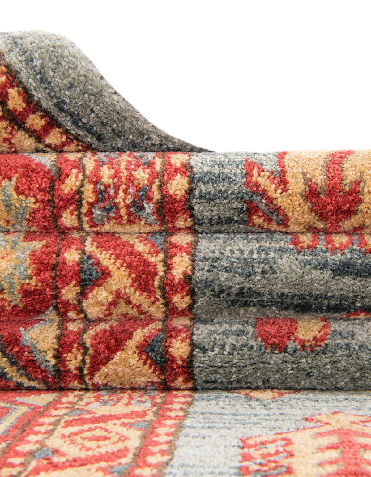 Rund Teppich Serapi in Hellblau von Hadorn™ - Lifestyle Image