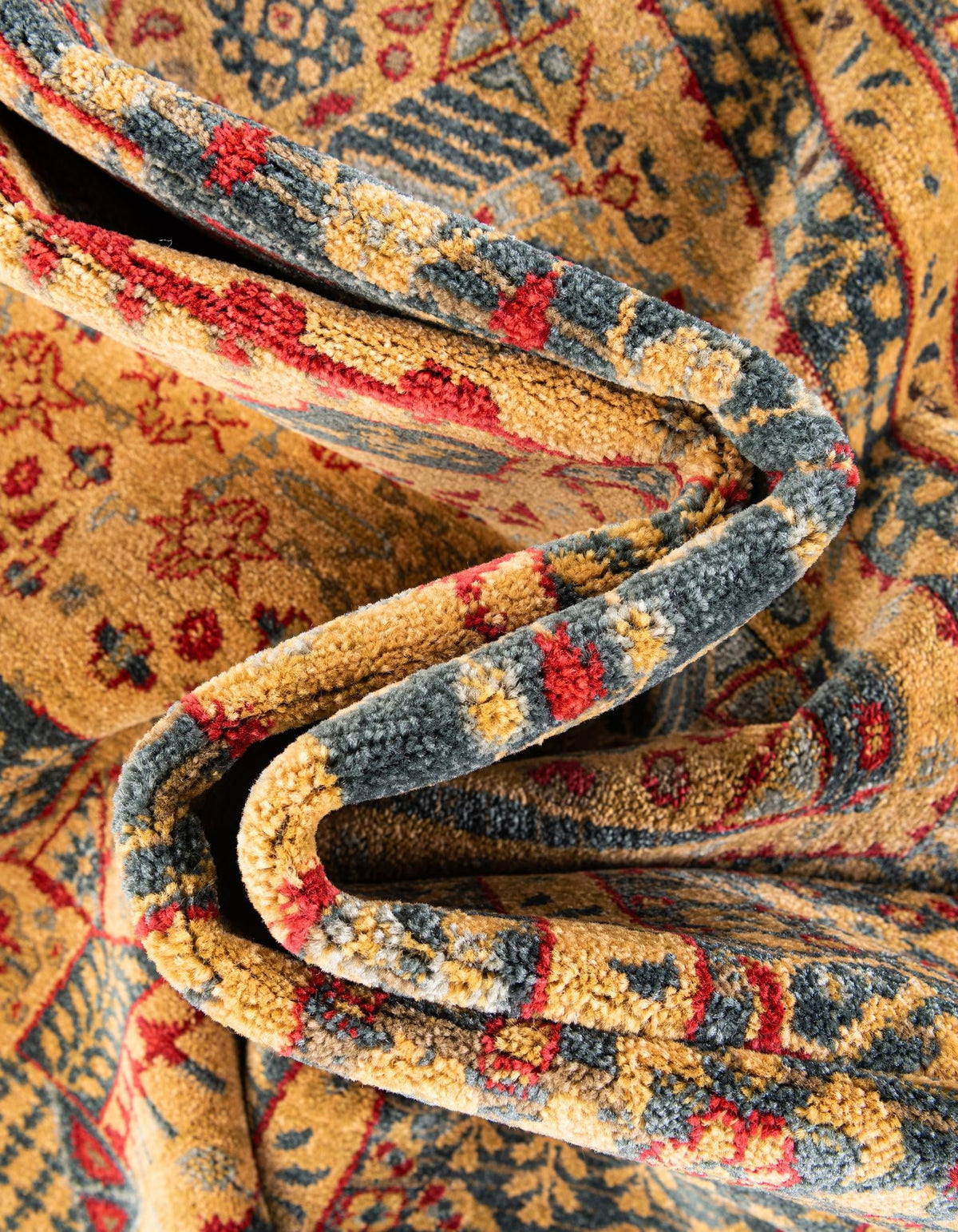 Rechteck Teppich Mamluk in Blau von Hadorn™ - Lifestyle Image