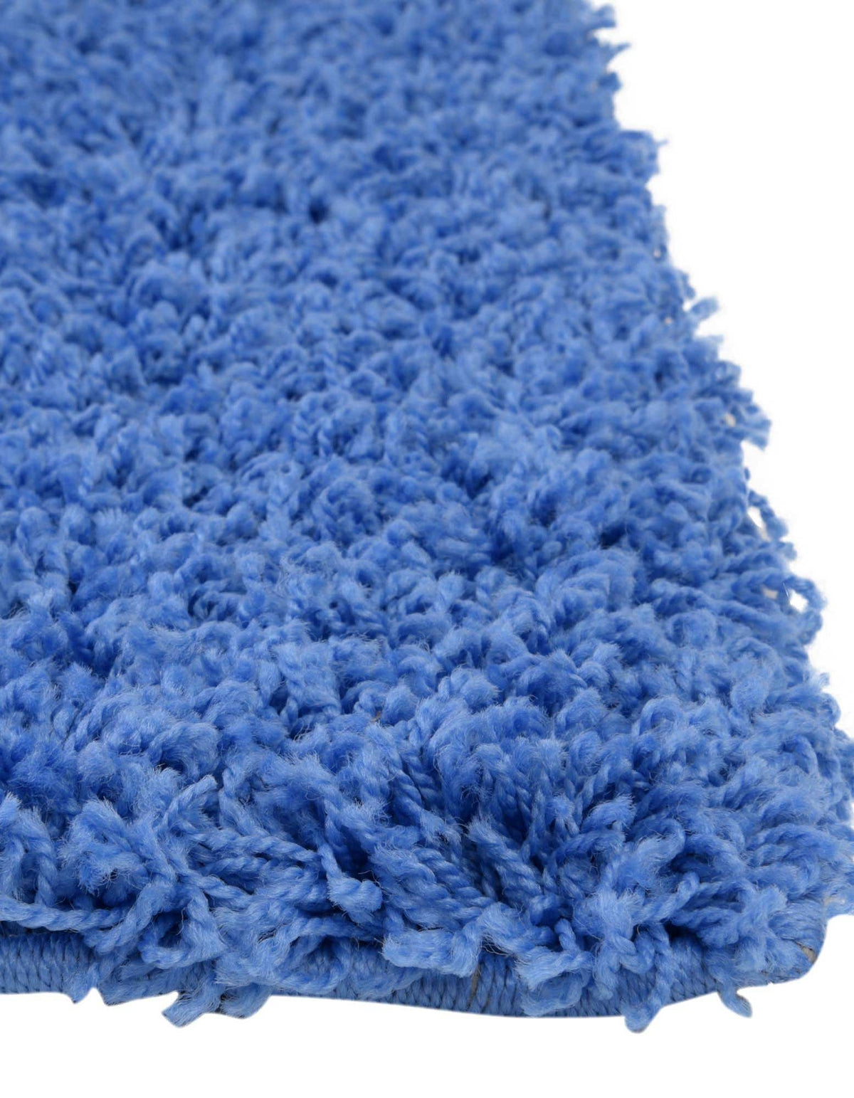 Rechteck Hochflorteppich Solid Shag in Periwinkle Blue von Hadorn™ - Lifestyle Image