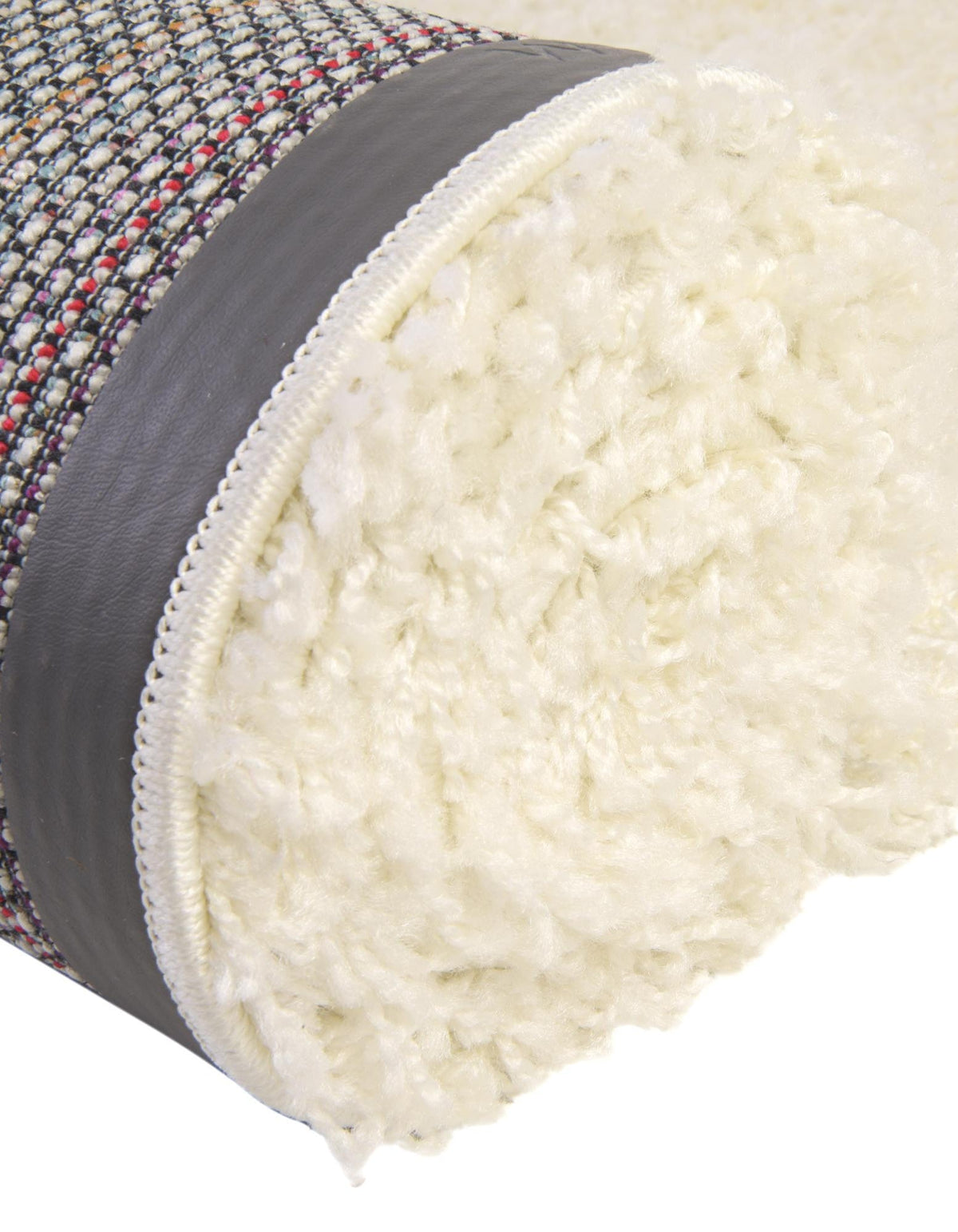 Rechteck Hochflorteppich Solid Shag in Weiss von Hadorn™ - Lifestyle Image