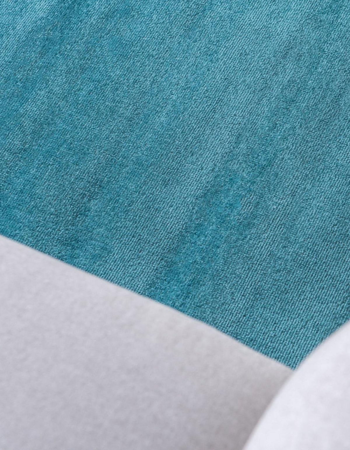 Rechteck Teppich Tribeca in Türkis von Hadorn™ - Lifestyle Image