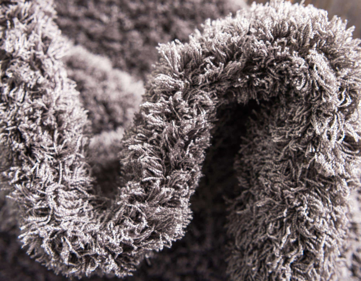 Quadratisch Teppich Luzern in Grau von Hadorn™ - Lifestyle Image