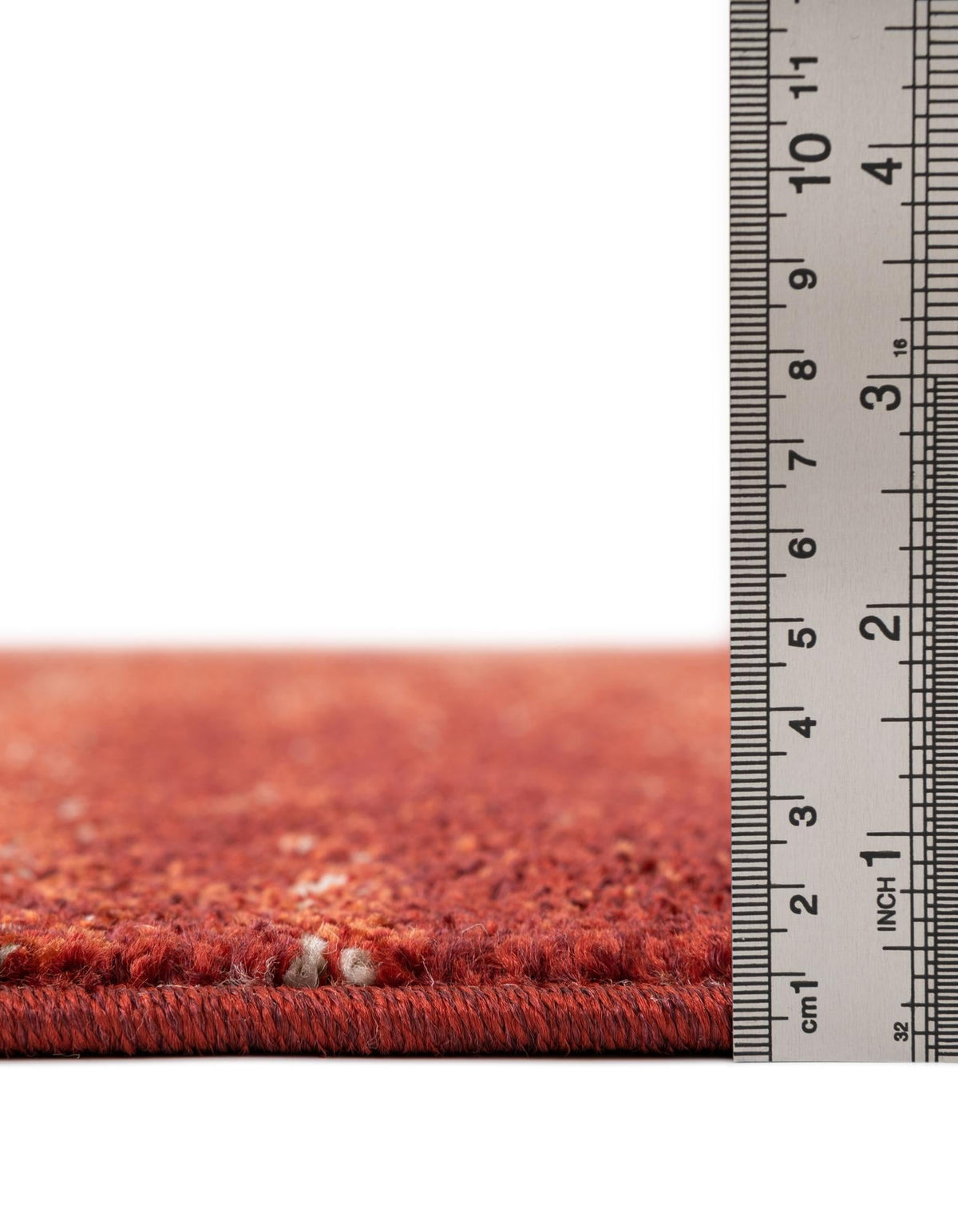 Rund Teppich Loft in Rot von Hadorn™ - Lifestyle Image