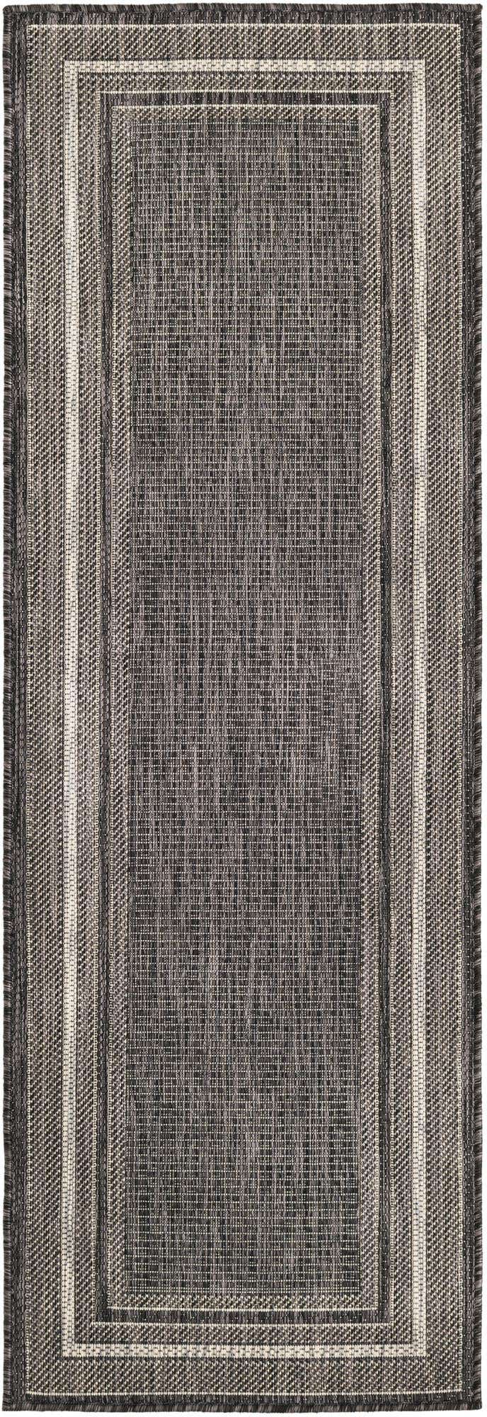 Läufer Outdoor Teppich Tulum Outdoor in Schwarz von Hadorn™ - Lifestyle Image