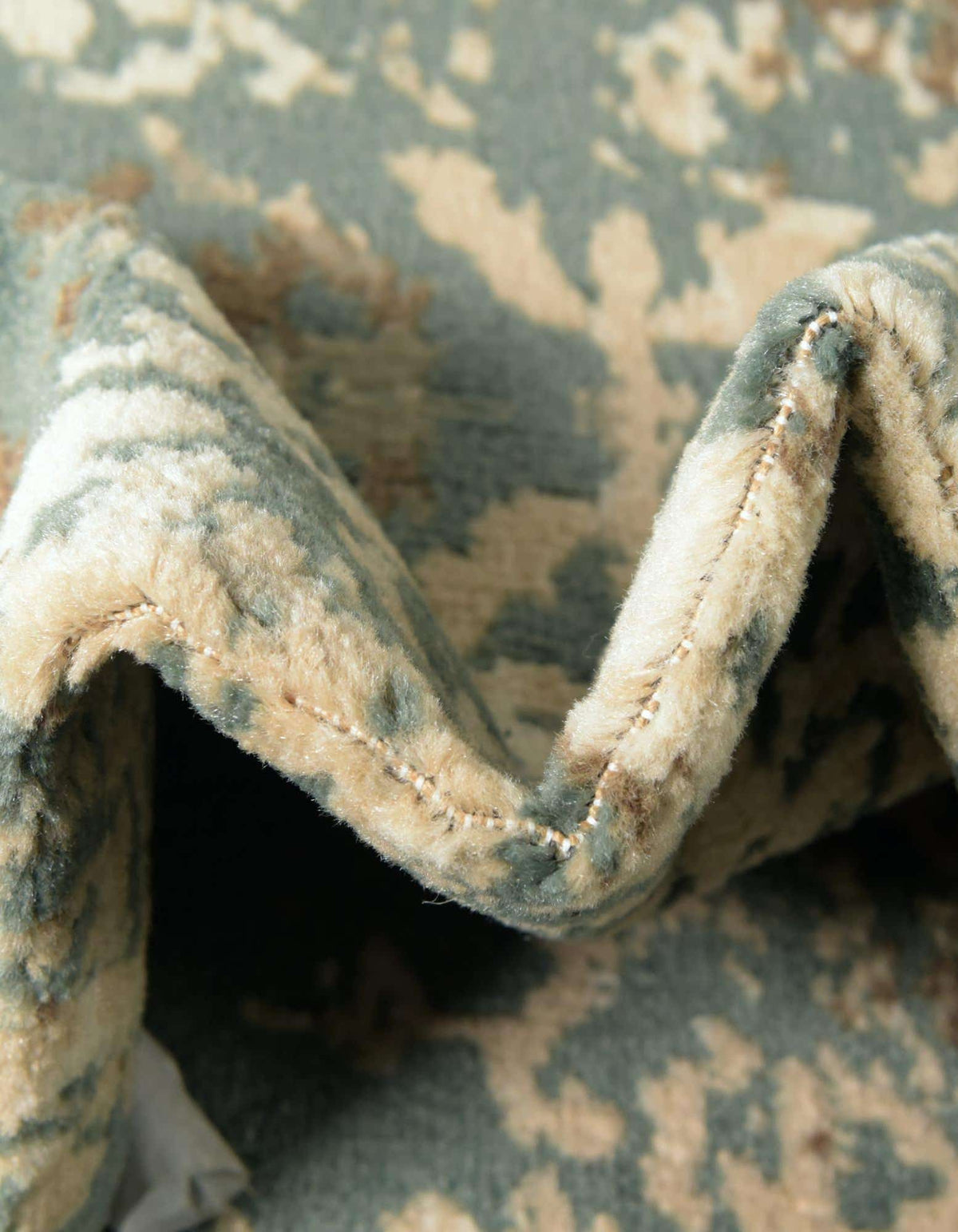 Rechteck Teppich Sahara in Grün von Hadorn™ - Lifestyle Image