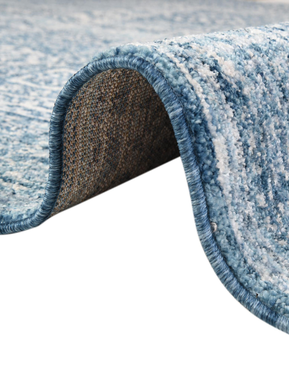 Läufer Teppich Brooklyn in Blau von Hadorn™ - Lifestyle Image