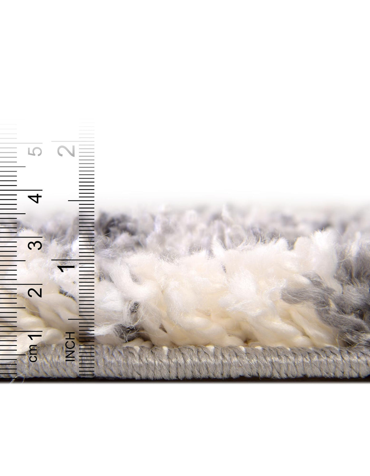 Rechteck Hochflorteppich Lagom Shag in Grau von Hadorn™ - Lifestyle Image