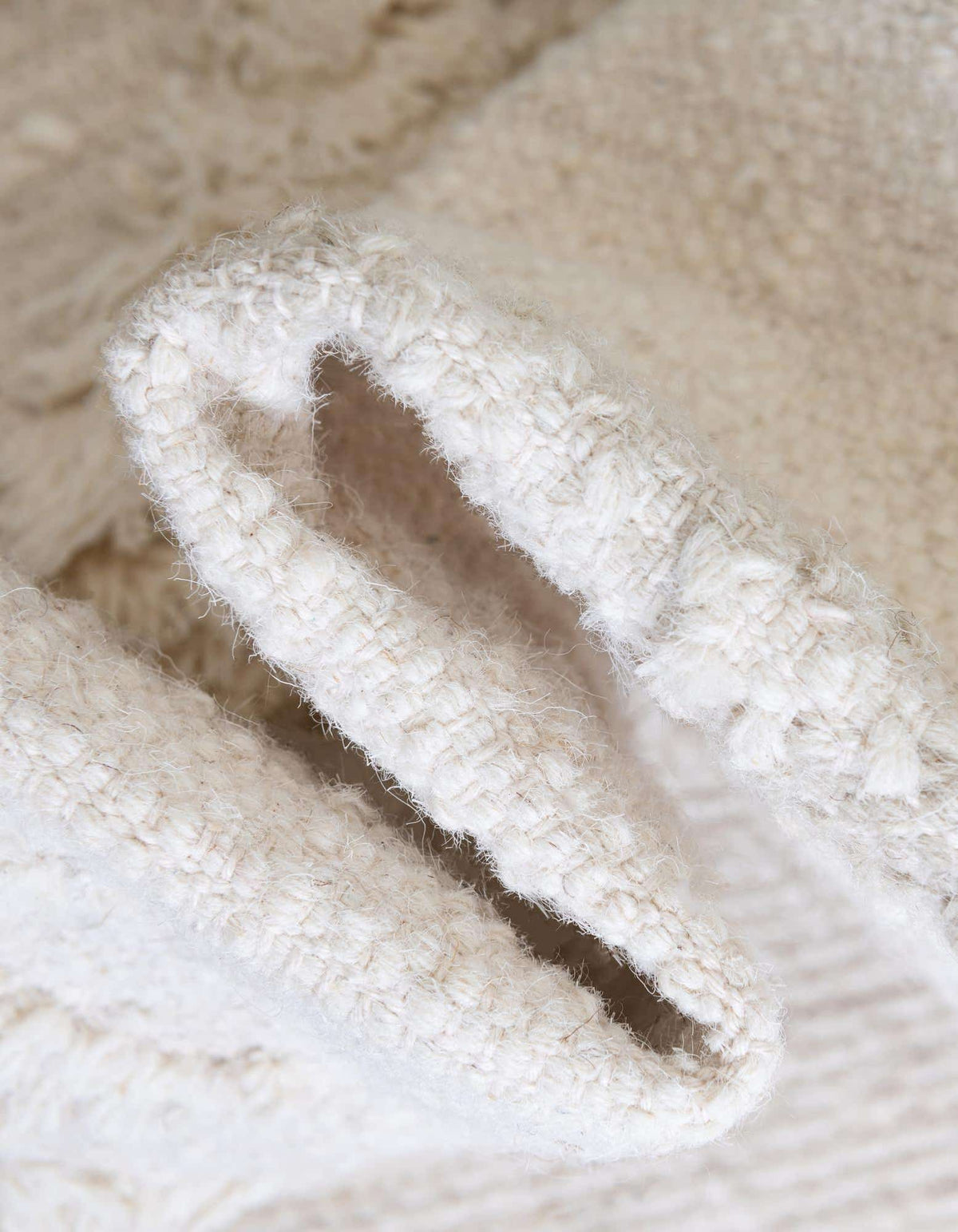 Läufer Handgeflochten Teppich Arizona in Elfenbein von Hadorn™ - Lifestyle Image