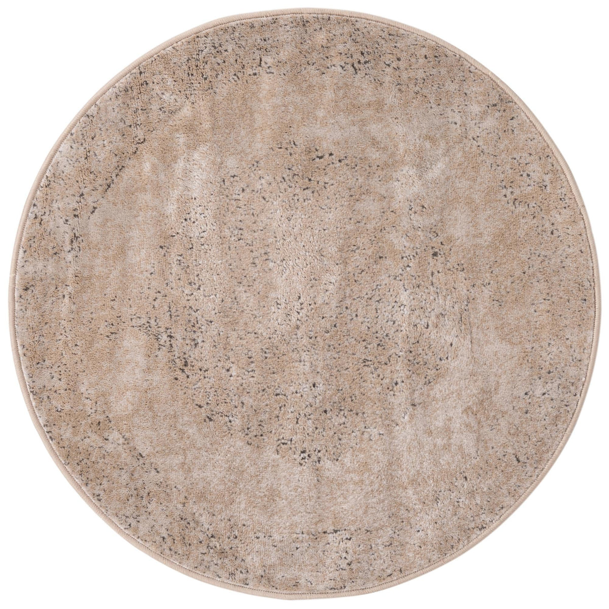 Rund Teppich Oregon in Beige von Hadorn™ - Lifestyle Image