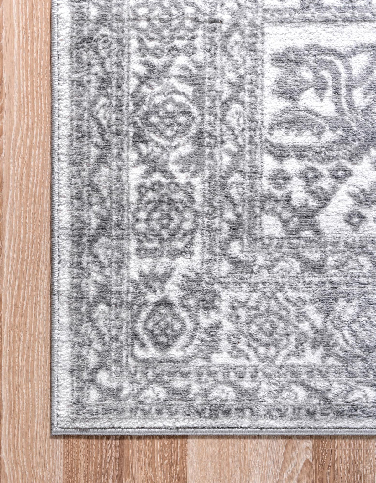 Quadratisch Teppich Boston in Weiss von Hadorn™ - Lifestyle Image