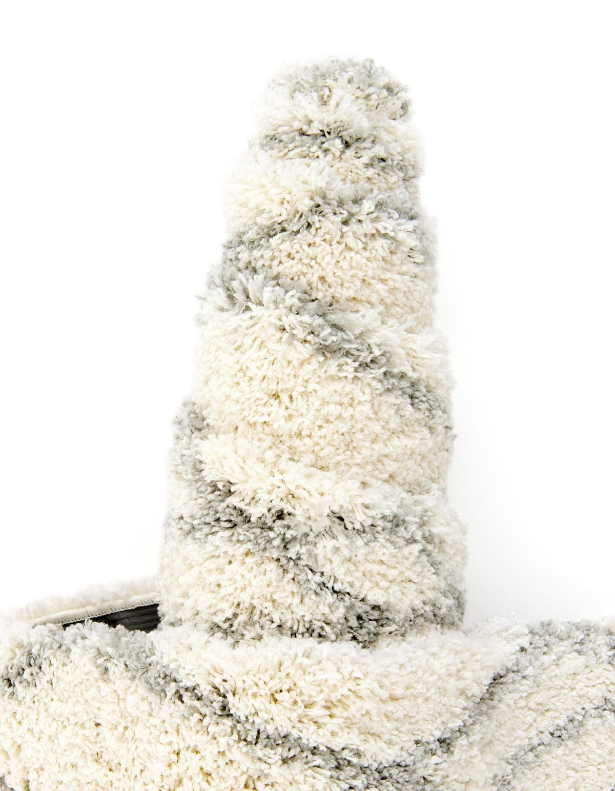 Rund Teppich Lachen Fence in Creme von Hadorn™ - Lifestyle Image