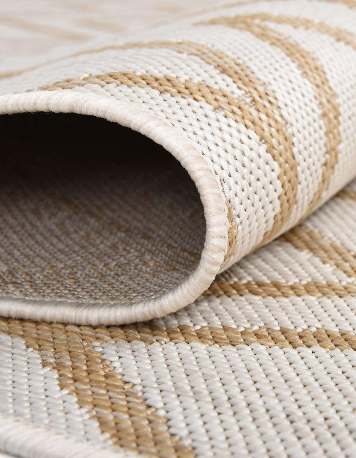 Rechteck Outdoor Teppich Jill Zarin Outdoor in Beige von Hadorn™ - Lifestyle Image