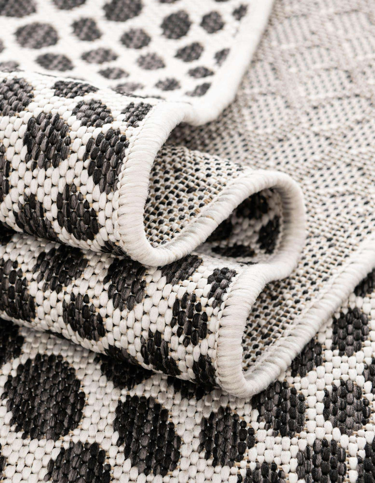 Läufer Outdoor Teppich Tulum Outdoor in Schwarz von Hadorn™ - Lifestyle Image