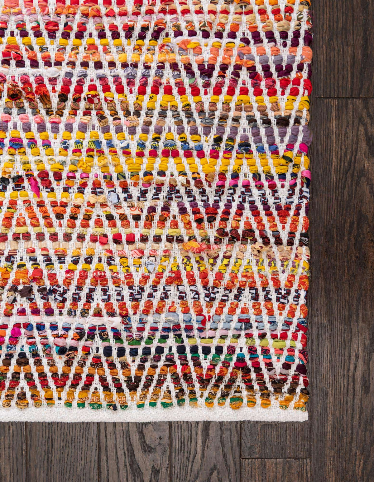185 x 65 Chindi Chevron