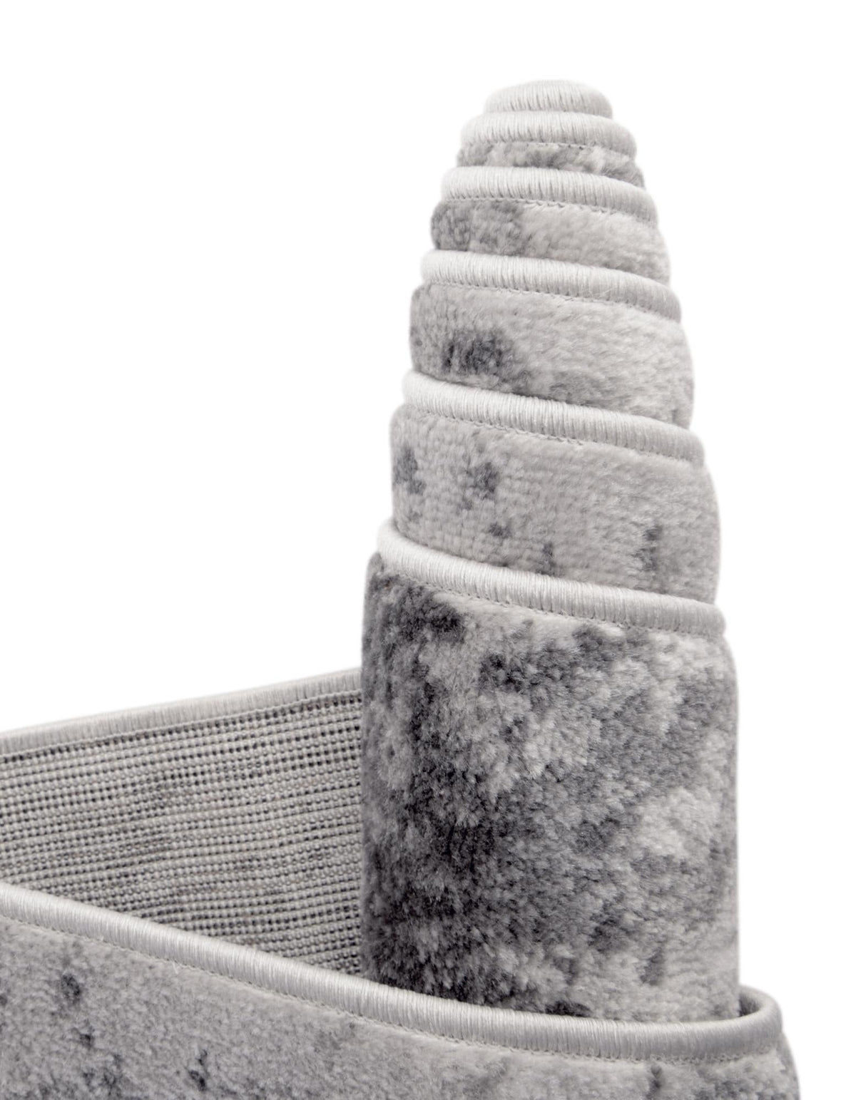 Rund Teppich Metropolis in Hellgrau von Hadorn™ - Lifestyle Image