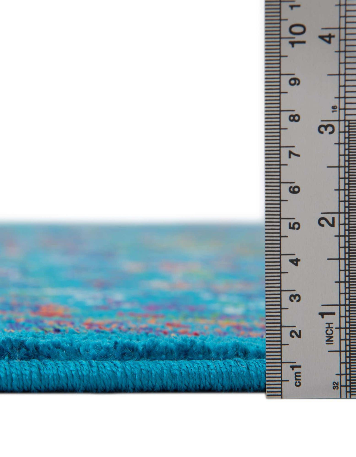 Rund Teppich Calypso in Marineblau von Hadorn™ - Lifestyle Image