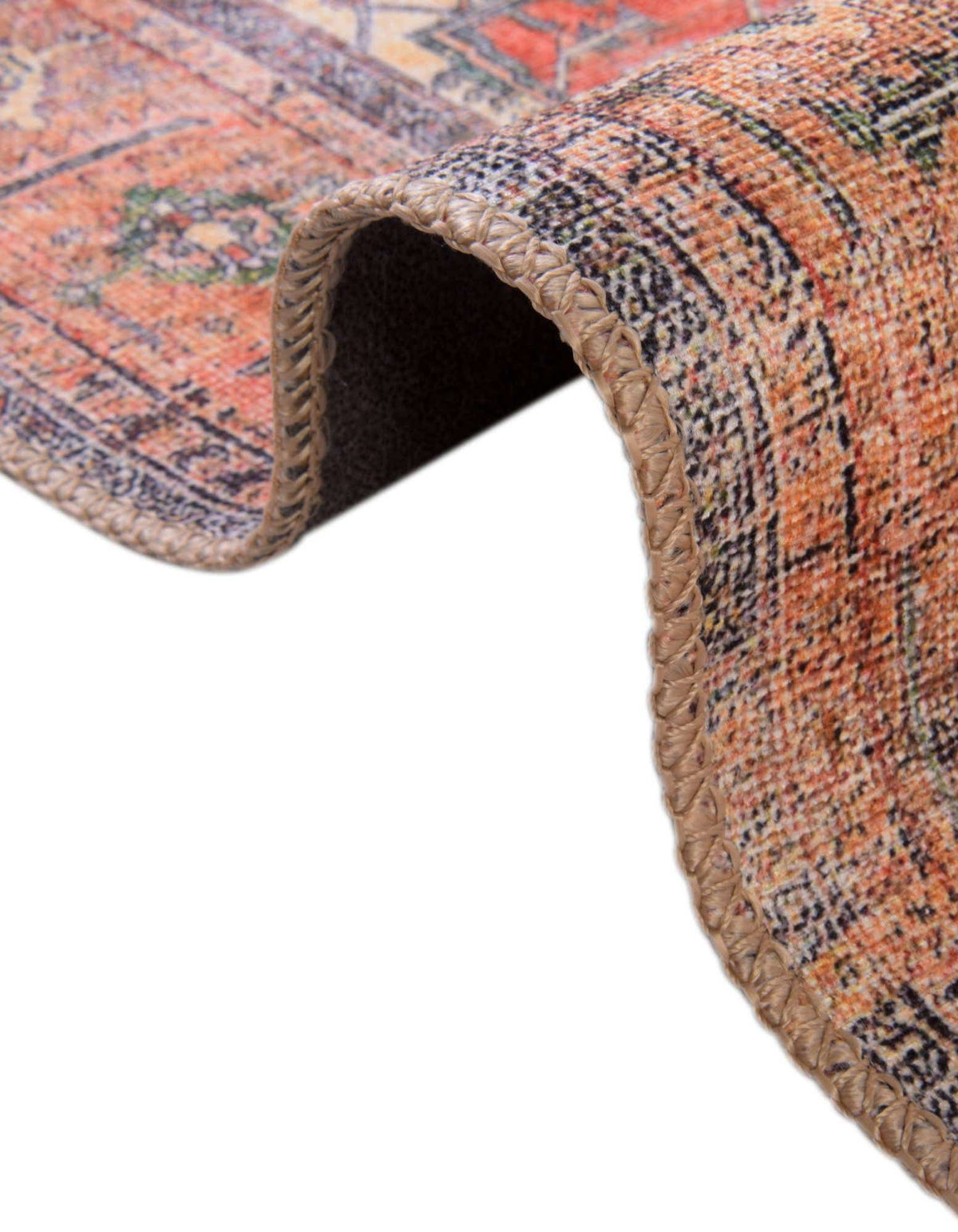 Rechteck Teppich Timeless in Rostrot von Hadorn™ - Lifestyle Image