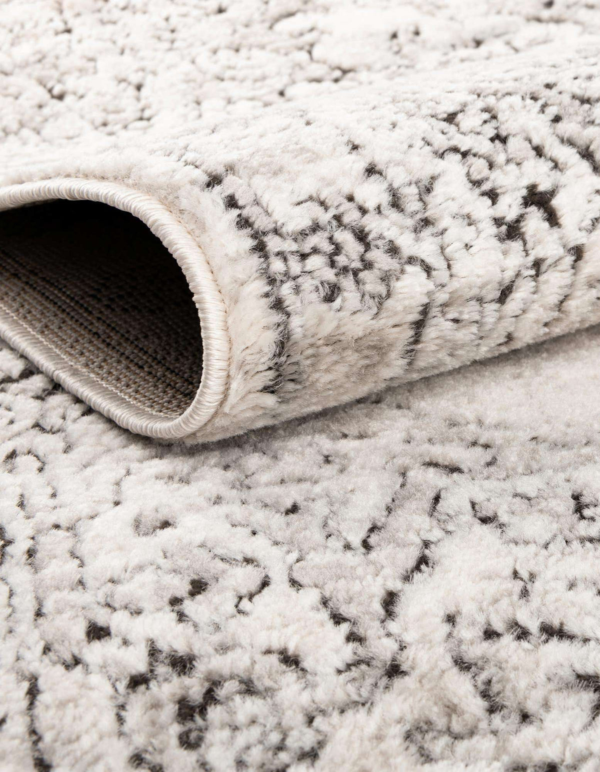 Rund Teppich Nyla in Elfenbein von Hadorn™ - Lifestyle Image