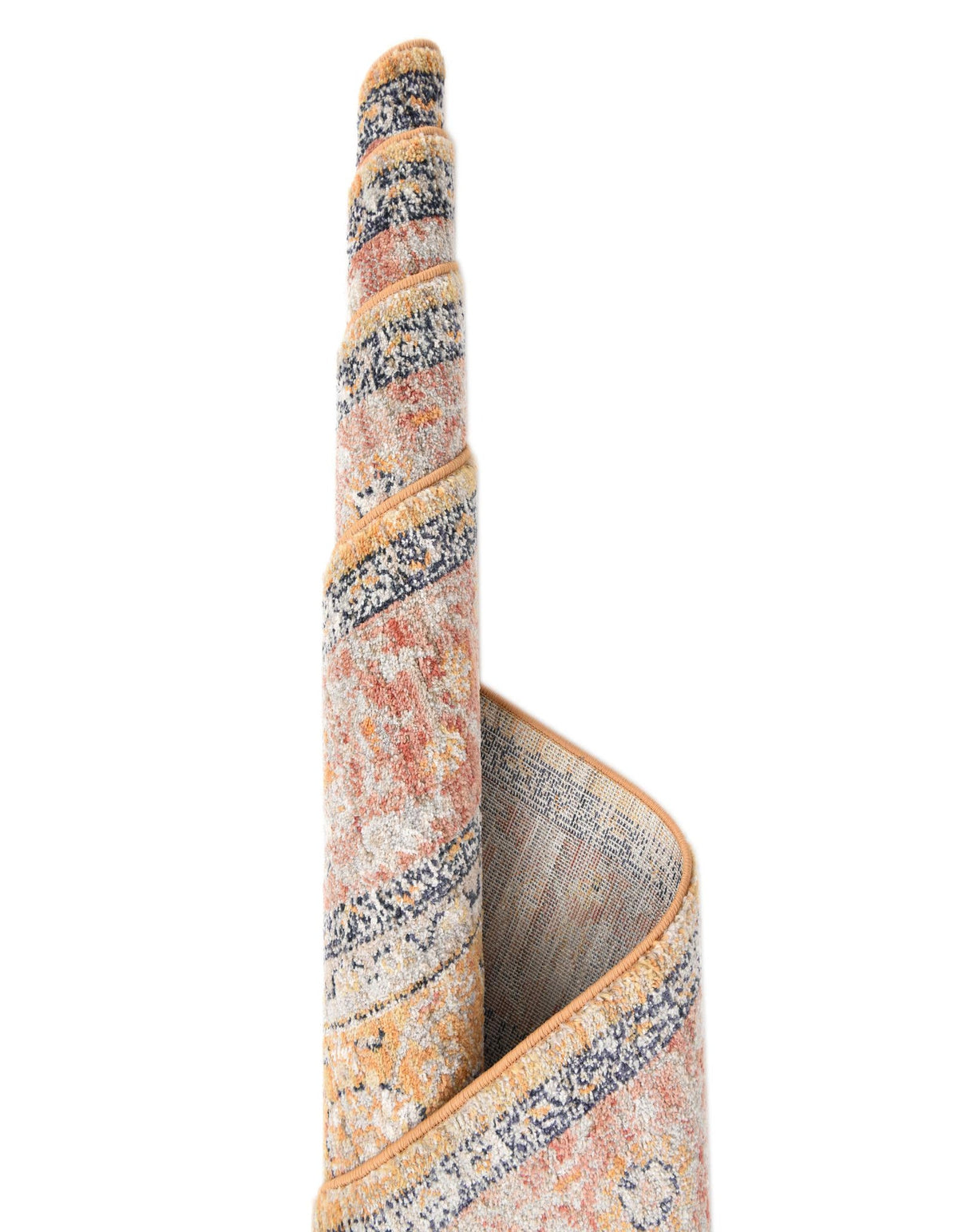 Rund Teppich Lola in Gelb von Hadorn™ - Lifestyle Image