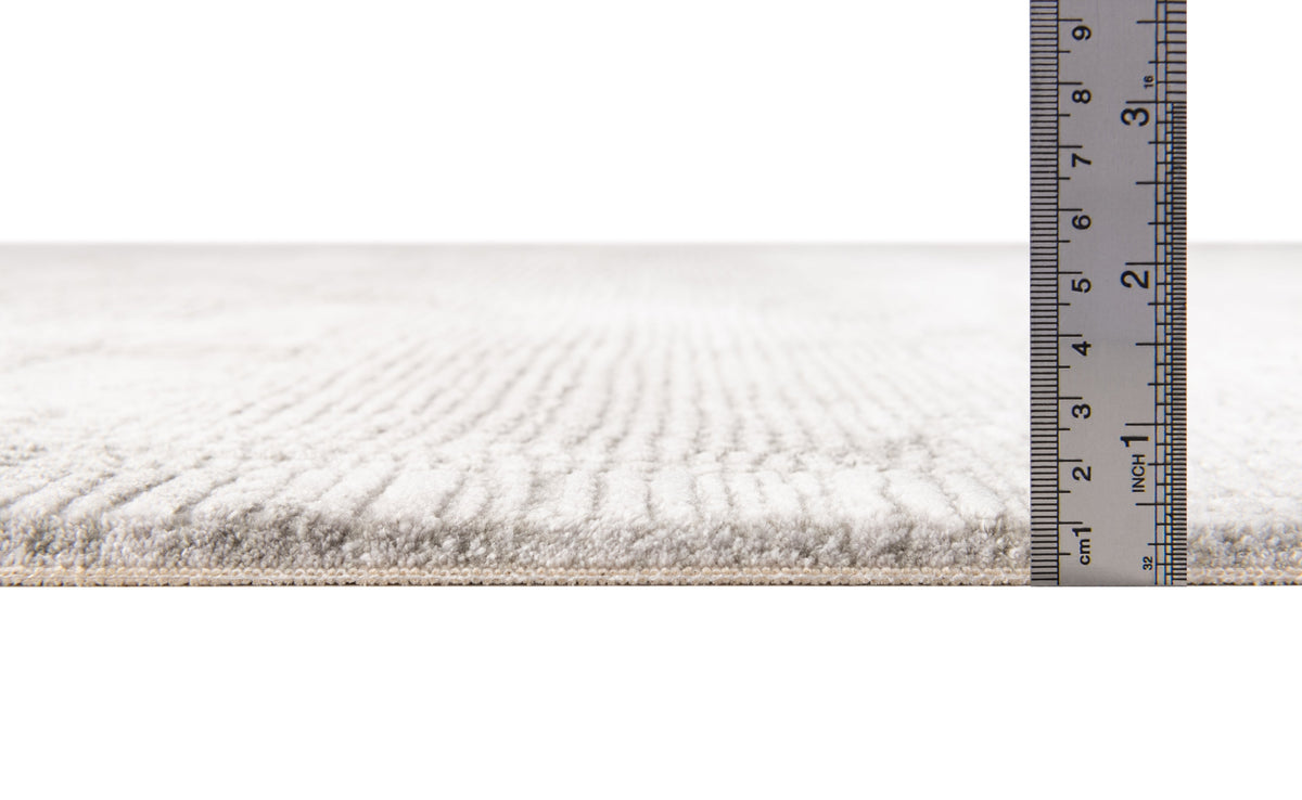 Rechteck Teppich Davos Flawless in Grau von Hadorn™ - Lifestyle Image